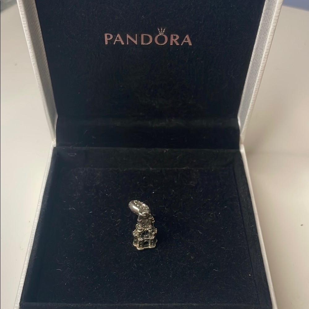 Pandora Castles Silver Charm